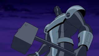 Steel (DCAU) Fight Scenes - Justice League Unlimited Season 2 and 3