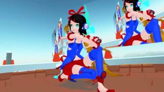 【MMD】シェイクイット！ - アリス＆Zuza @MMDFamily