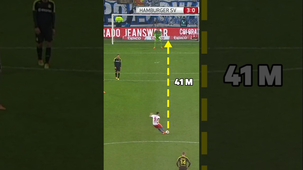 Idealny strzał z rzutu wolnego! 