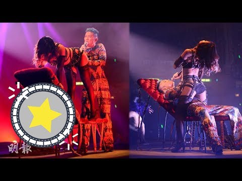 世界巡迴開鑼 與女舞蹈員大跳火辣熱舞 草蜢 心窩已瘋 致敬梅艷芳 2017 11 06 MING PAO CANADA MING PAO TORONTO