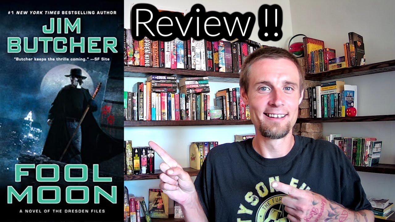 Fool Moon by Jim Butcher Review YouTube