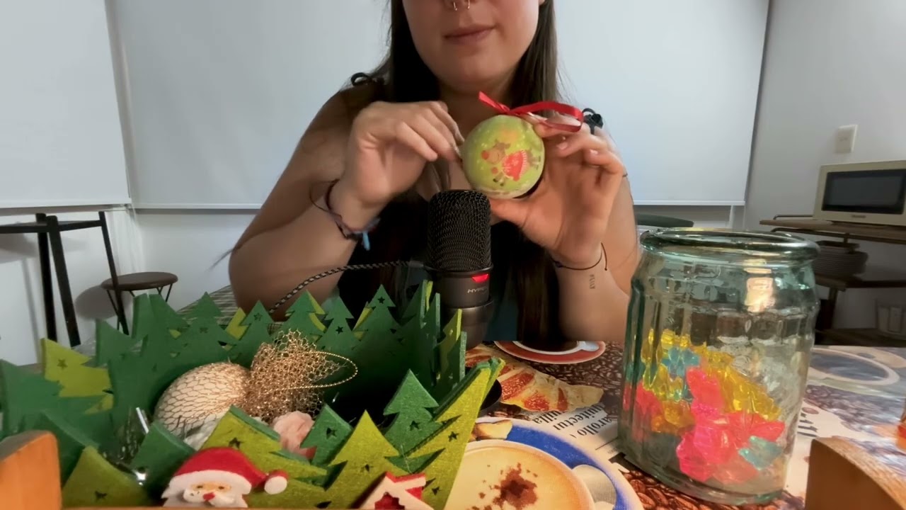 Mi primer ASMR 💫 edición navidad 🎄 
