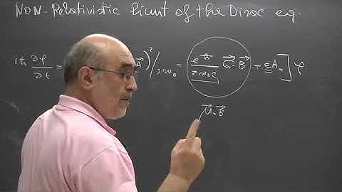ICTP Relativistic quantum mechanics | Lecture 14: Lorentz covariance of the Dirac Equation