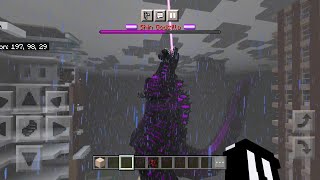 Shin Godzilla Destroying The City in Minecraft screenshot 3