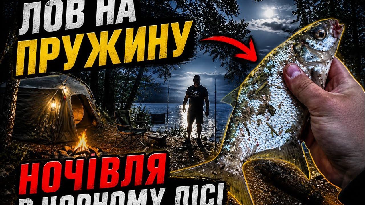 Рибалка на Печенігах в Чорному Лісі 2025