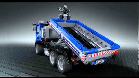 LEGO Technic 8052 Container Truck Animation