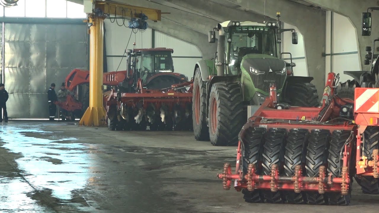 Мастерские в ОАО "Парохонское"