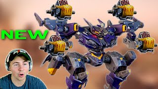 DASH Bot 5.0 - NEW Nether Robot In Full Action + NEW Hunting Grounds Changes | War Robots screenshot 5