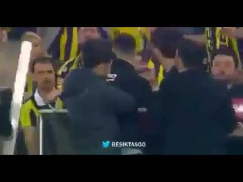 İşte Şenol Güneş'in Yaralanma Anı ! ( Fenerbahçe- Beşiktaş)