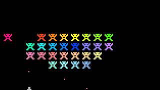 Celebrity Invaders in 512 bytes of x86 assembler (boot sector) Profile