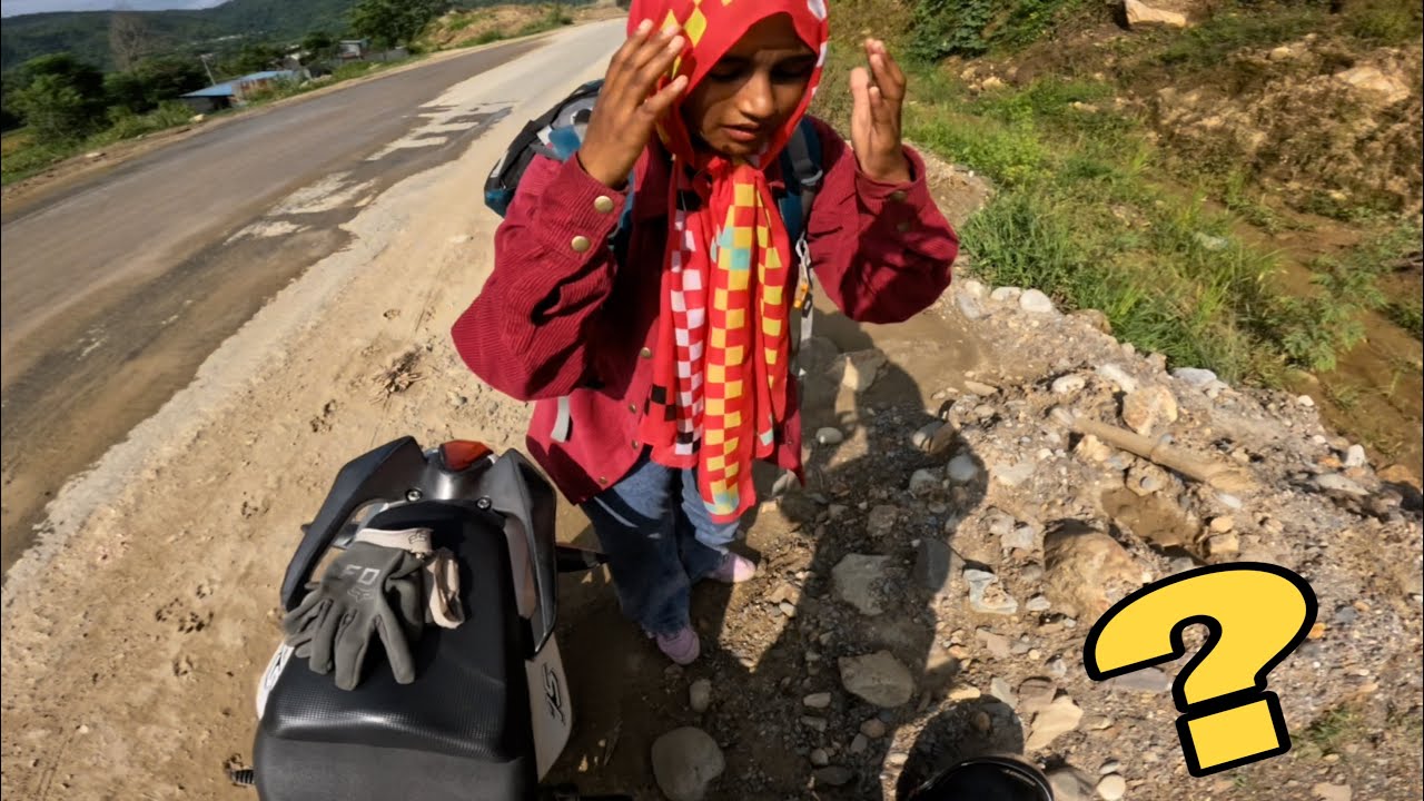 Amisa Sanga Ko First Ride Ma Accident Bata Baal Baal Bachiyo ktm pkr 