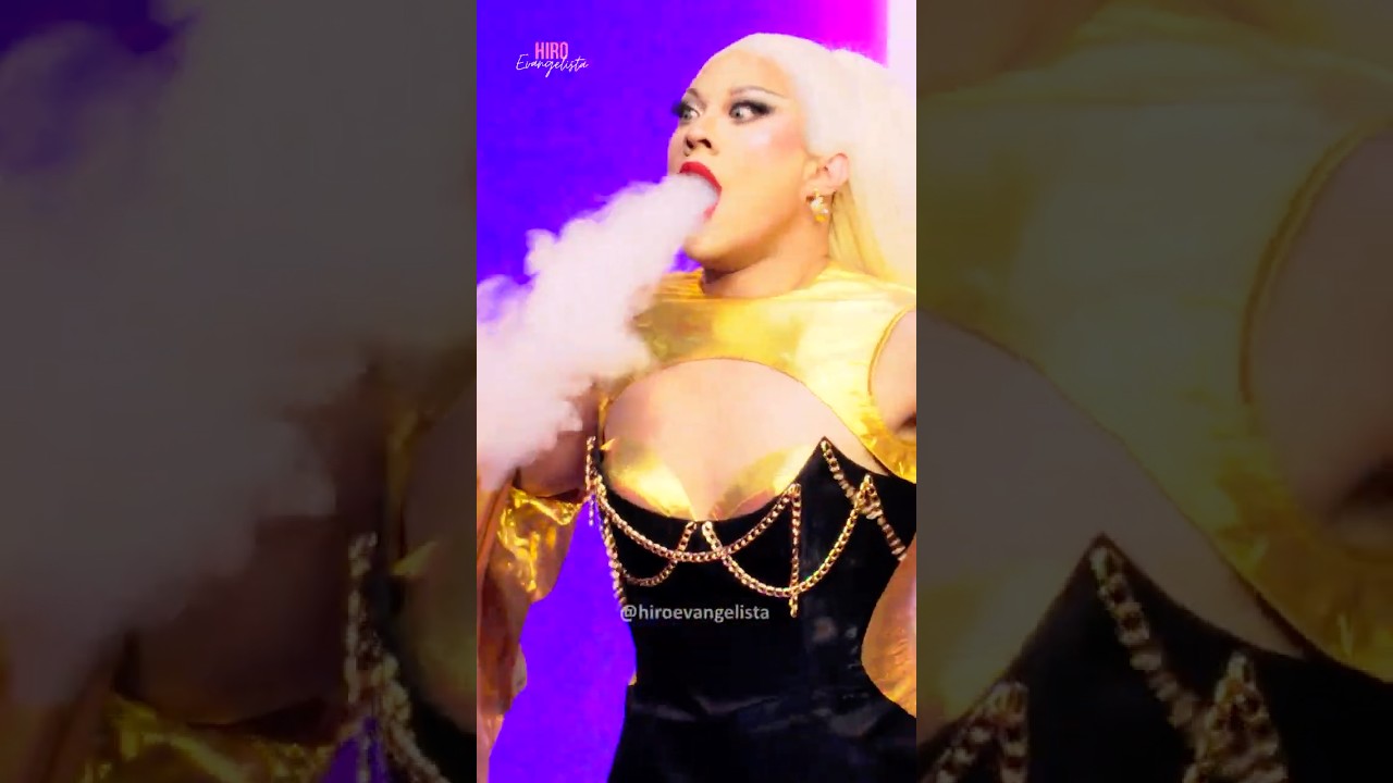 "She's a PRO at Vape Tricks." 