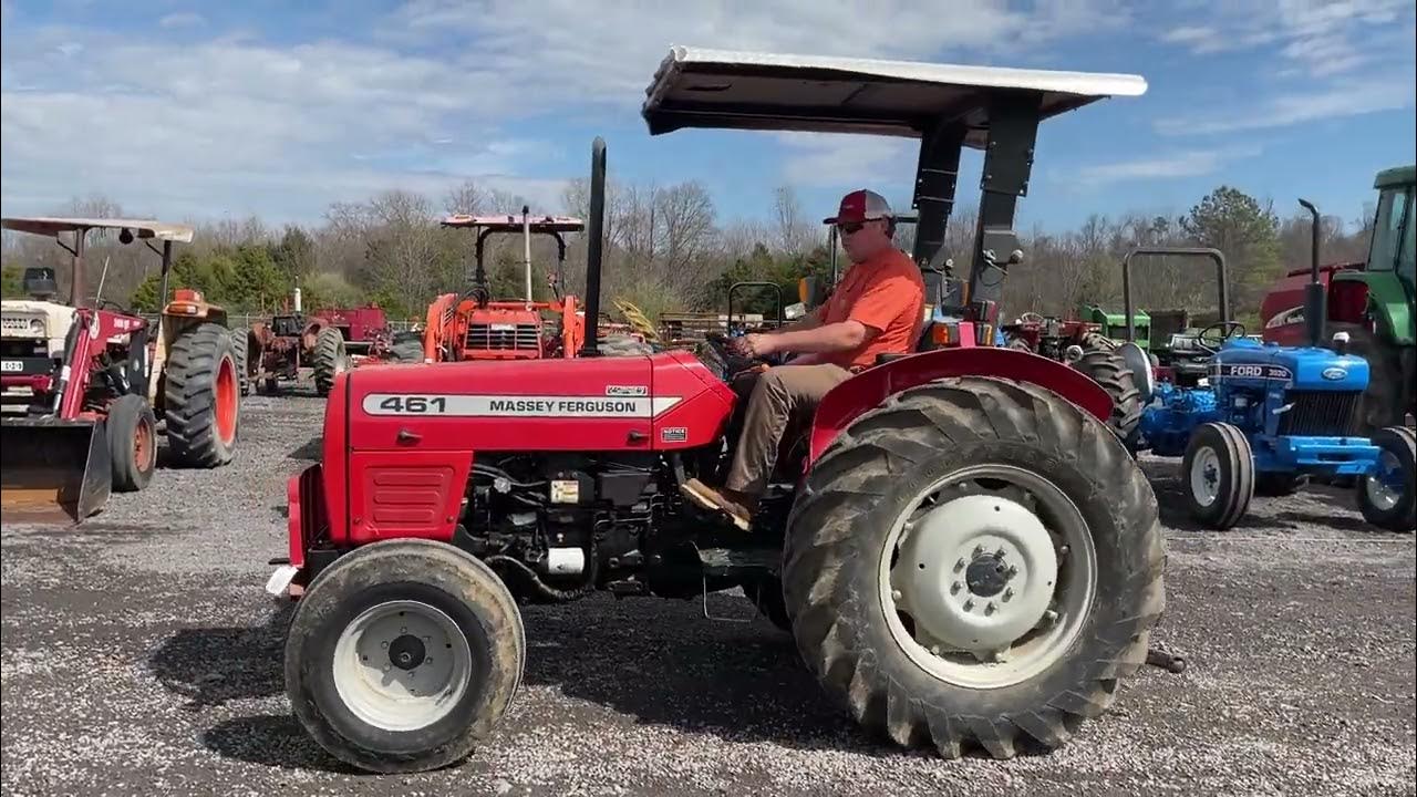MASSEY FERGUSON 461 TRACTOR - YouTube