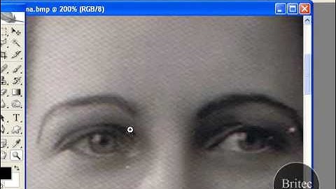 How To Remove Photo Paper Texture From Old Photo