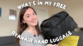 Whats in my FREE Ryanair Hand Luggage? | Viral Primark Trolley Cabin Bag