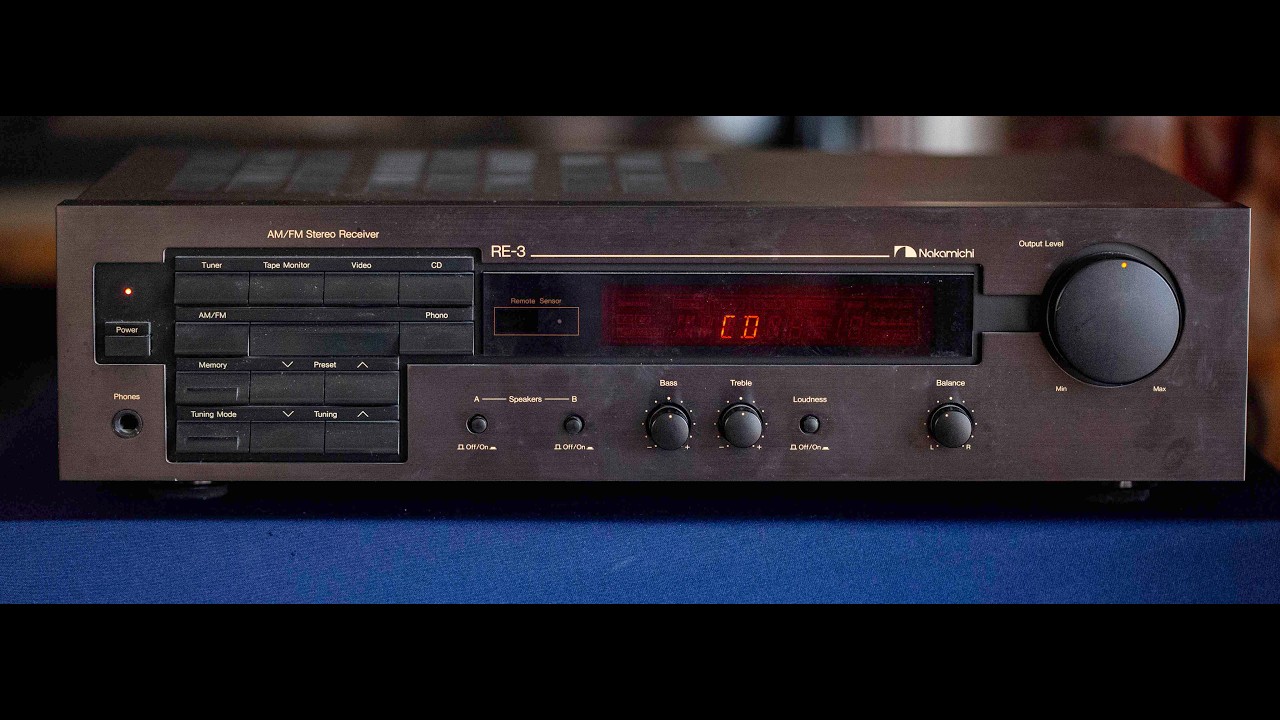 Nakamichi RE-3 Receiver- Vintage Audio Review Episode #209 - YouTube