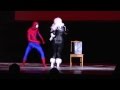 Spider-man and Black Cat, cosplay defile on M.Ani.Fest 2013