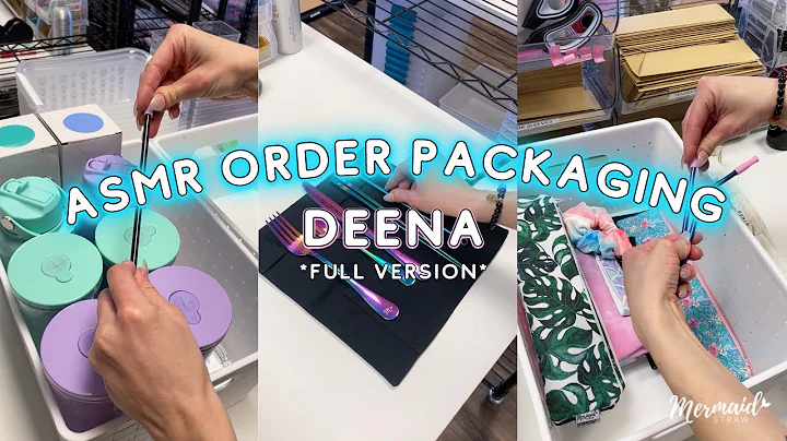 *ASMR Order Packaging* Packing one of our BIGGEST ...