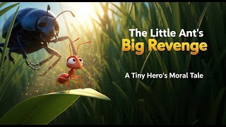 🐜💪 The Little Ant’s Big Revenge  Pixar Style Moral Story for Kids  3D Bedtime Animation
