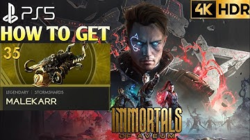 How to Get Legendary Malekarr IMMORTALS OF AVEUM Malekarr | Immortals of Aveum Legendary Sigil