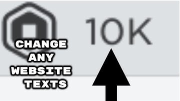 How To Change Any Websites Text Using Inspect Element