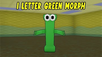 UPDATE - How To Find I Letter Green Morph in Find The Backrooms Morphs