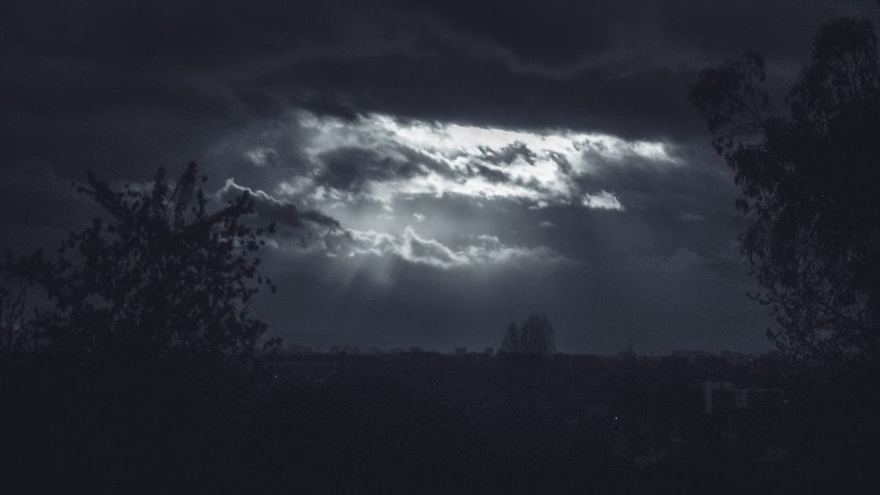 something opens in the dark