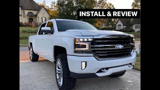 Morimoto headlights for 2016-2019 Silverado! INSTALL & REVIEW