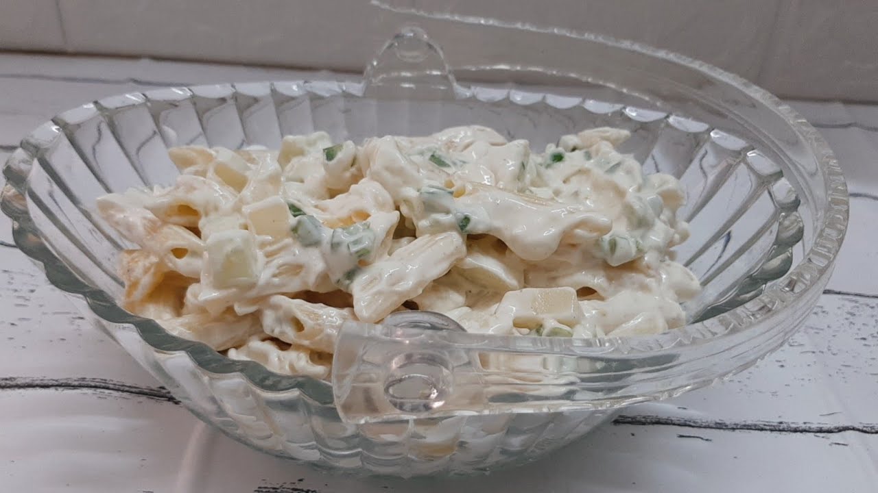 Cold creamy Penne Pasta Salad | Recipe 176 in English