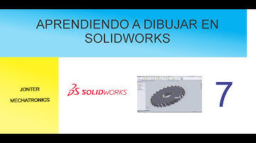 COMO USAR LA HERRAMIENTA MATRIZ CIRCULAR SOLIDWORKS