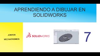COMO USAR LA HERRAMIENTA MATRIZ CIRCULAR SOLIDWORKS