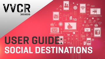 VVCR User Guide: Social Media Destinations