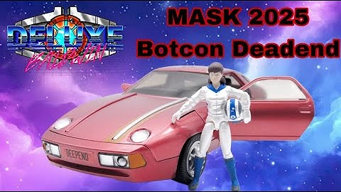 The Crossover we need? Botcon 2025 Exclusive Ramen Toys Makina Labs MASK Deep End. (AKA Dead End)