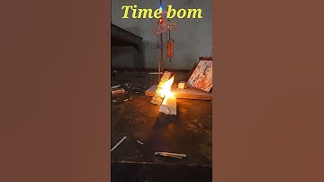 home made time bomb💣# short video