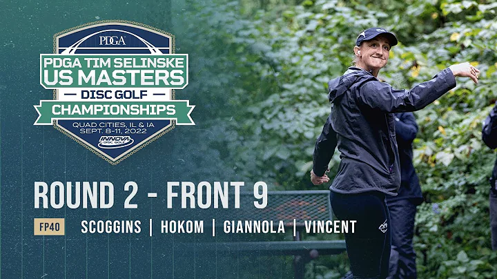 2022 PDGA Tim Selinske U.S. Masters | FP40 | R2F9 | Scoggins, Hokom, Giannola, Vincent