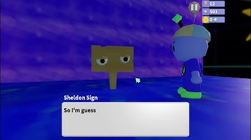 Robot 64 - Floating with Flowers