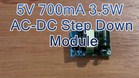 Banggood 5V 700mA 3 5W AC DC Step Down Isolated Switching Power Supply Module