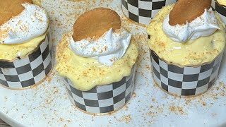 Watch me make Banana pudding cupcakes!! (ASMR Soft Spoken) screenshot 4