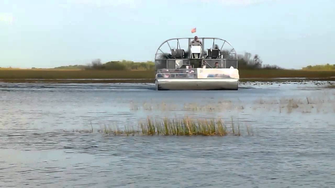 Propellerboot in den Everglades YouTube