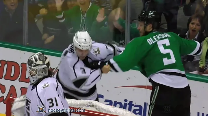 Brayden McNabb vs Jamie Oleksiak Oct 20, 2016