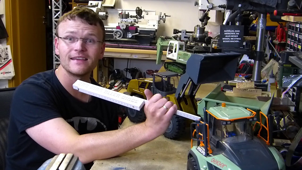 Huina 583 Radlader Umbau - Hubhöhe auf 22cm! - Pendelachse! - Servolenkung!