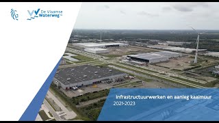 Logistics Valley Flanders - Cijfers infrastructuurwerken en aanleg kade