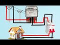 Single Phase Meter & MCB Wiring Diagram for Home