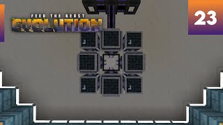 FTB Evolution #23 - Quantum Linked Terminals and Fully Digital Storage