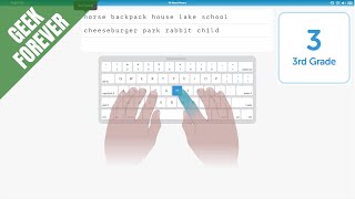 ⌨️Typing.com - 3rd Grade Curriculum