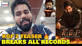 KGF 2 Teaser BREAKS ALL RECORDS ? | Yash Birthday | Love You Antammas | Admin Ravi Gupta REACTION