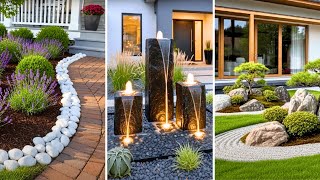 10 Best Front Yard Rock Landscaping Ideas for 2025 | Easy & Stylish