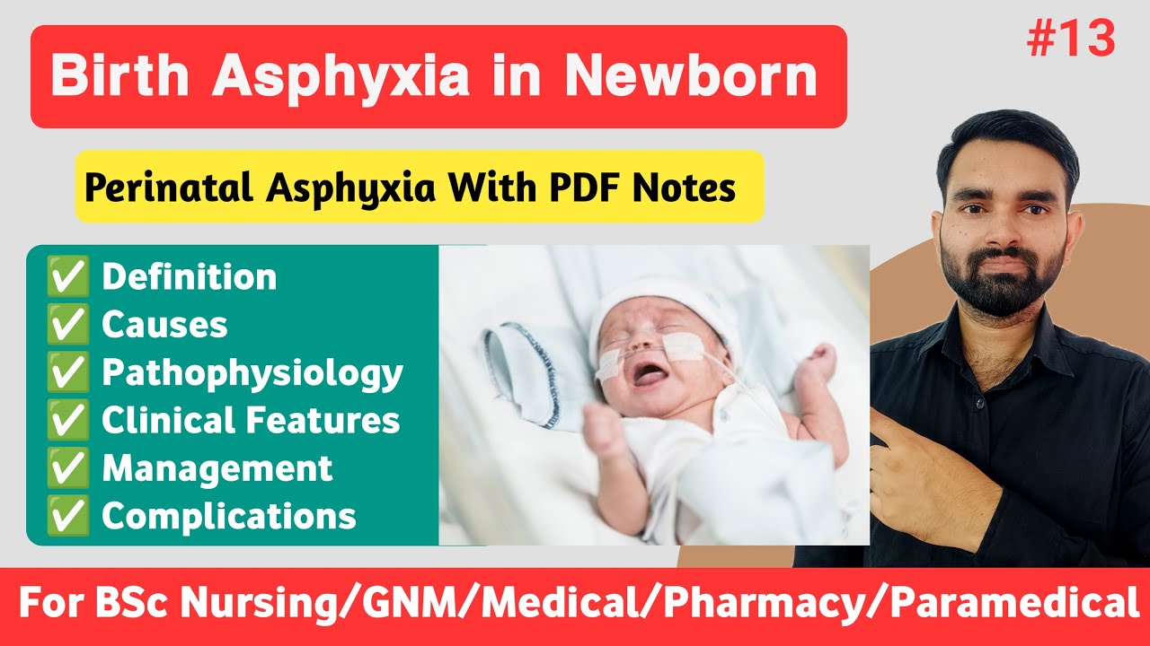 Birth Asphyxia in Newborn in Hindi | Causes, Symptoms, Management & Complications of Birth Asphyxia
