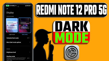 How To On Dark Mode In Redmi Note 12 Pro 5G | Redmi Note 12 Pro 5G Dark Mode Settings