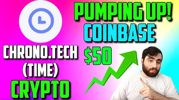 Chrono.tech (TIME) PUMPING UP HUGE IN PRICE! current price update and coinbase topgainer! Up $70